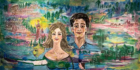 Exhibition 2026 - Gedelitz - Mixed technique - 140cm x 100cm