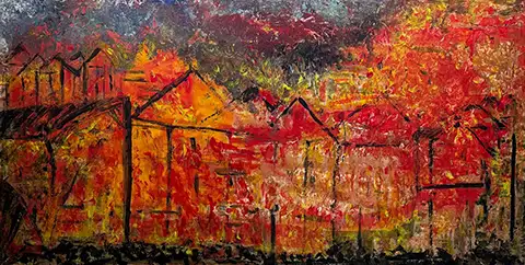 Exhibition 2026 - Gedelitz - Mixed technique - 140cm x 100cm