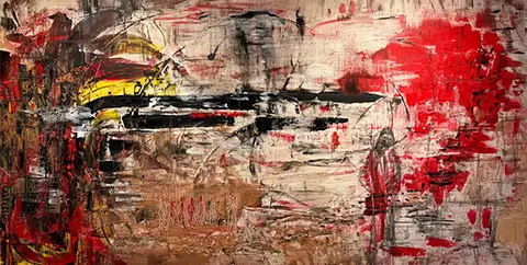 Exhibition 2026 - Gedelitz - Mixed technique - 140cm x 100cm