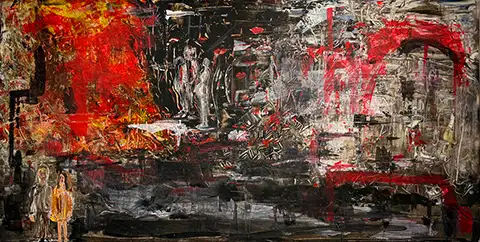 Exhibition 2026 - Gedelitz - Mixed technique - 140cm x 100cm