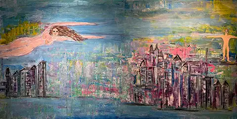 Exhibition 2026 - Gedelitz - Mixed technique - 140cm x 100cm