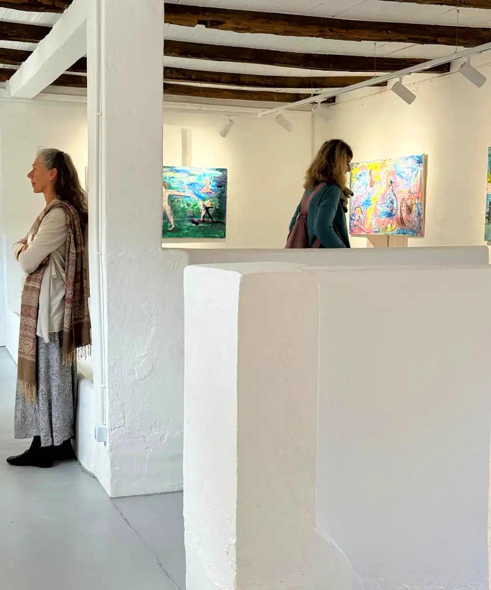 Nino Saakashvili's Art Exhibition